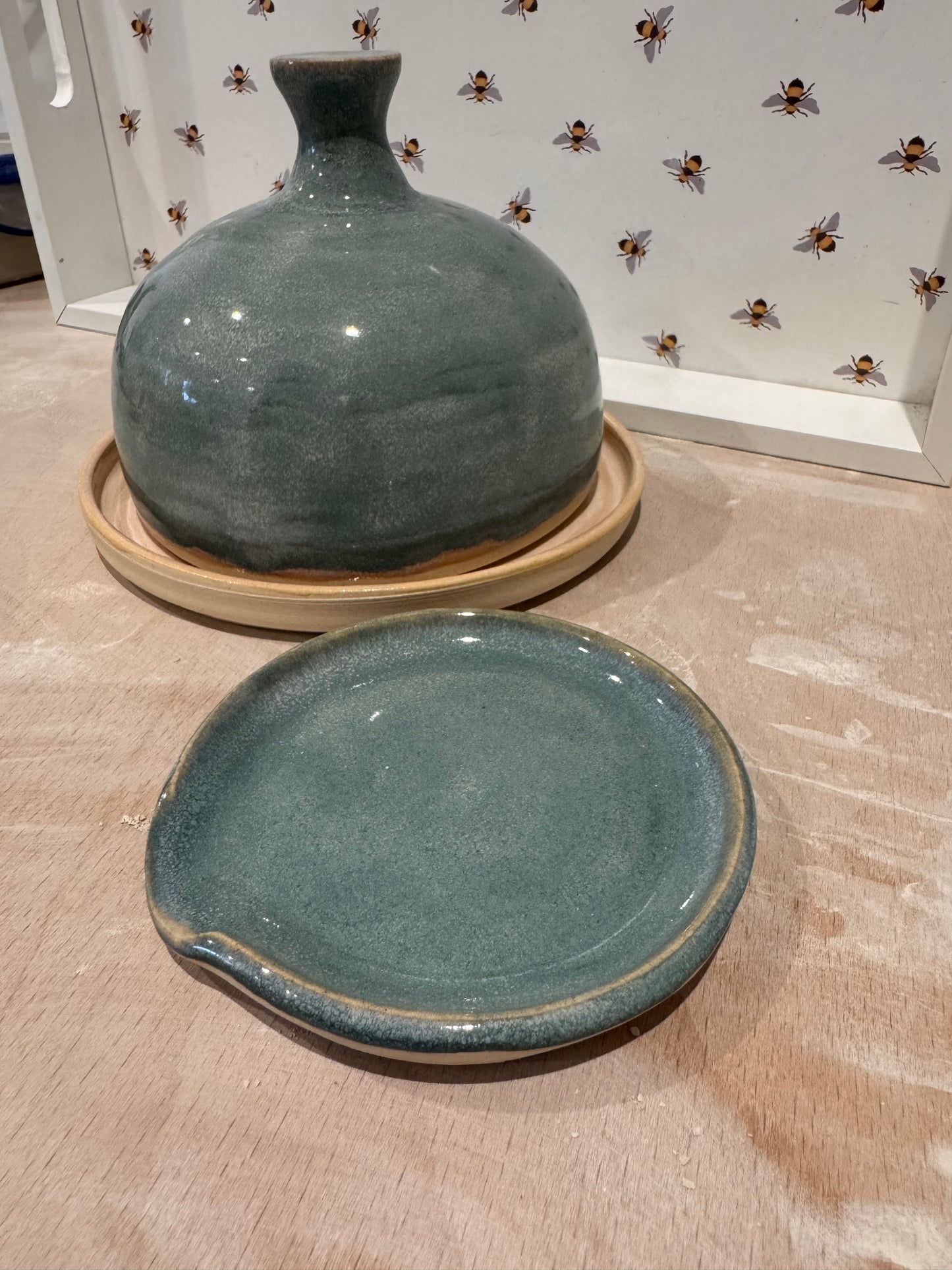 Spoon rest (soft turquoise)