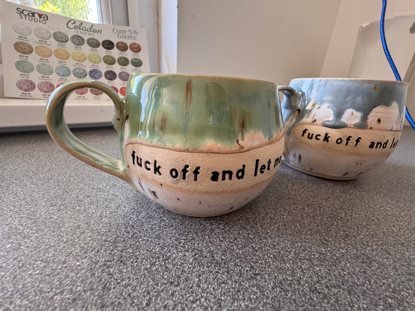 *** Personalised message mugs ***