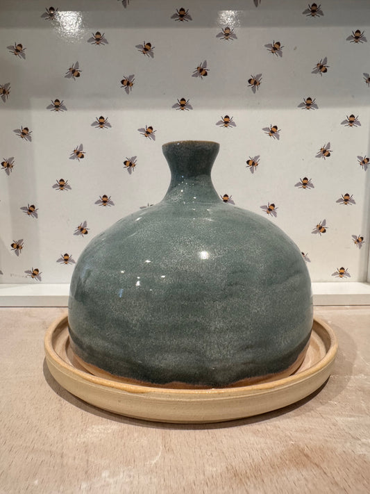 Butter dish (soft turquoise)