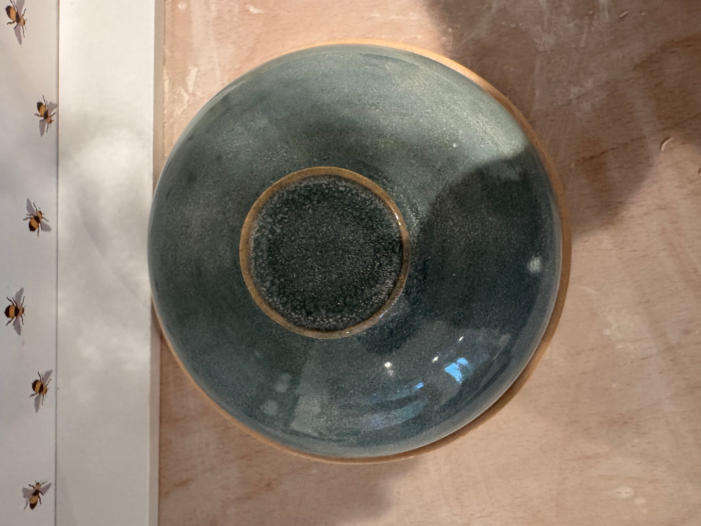 Butter dish (soft turquoise)