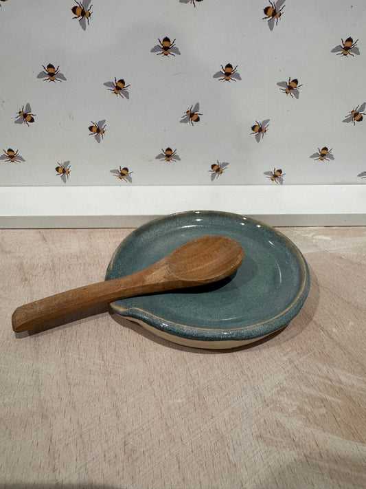 Spoon rest (soft turquoise)