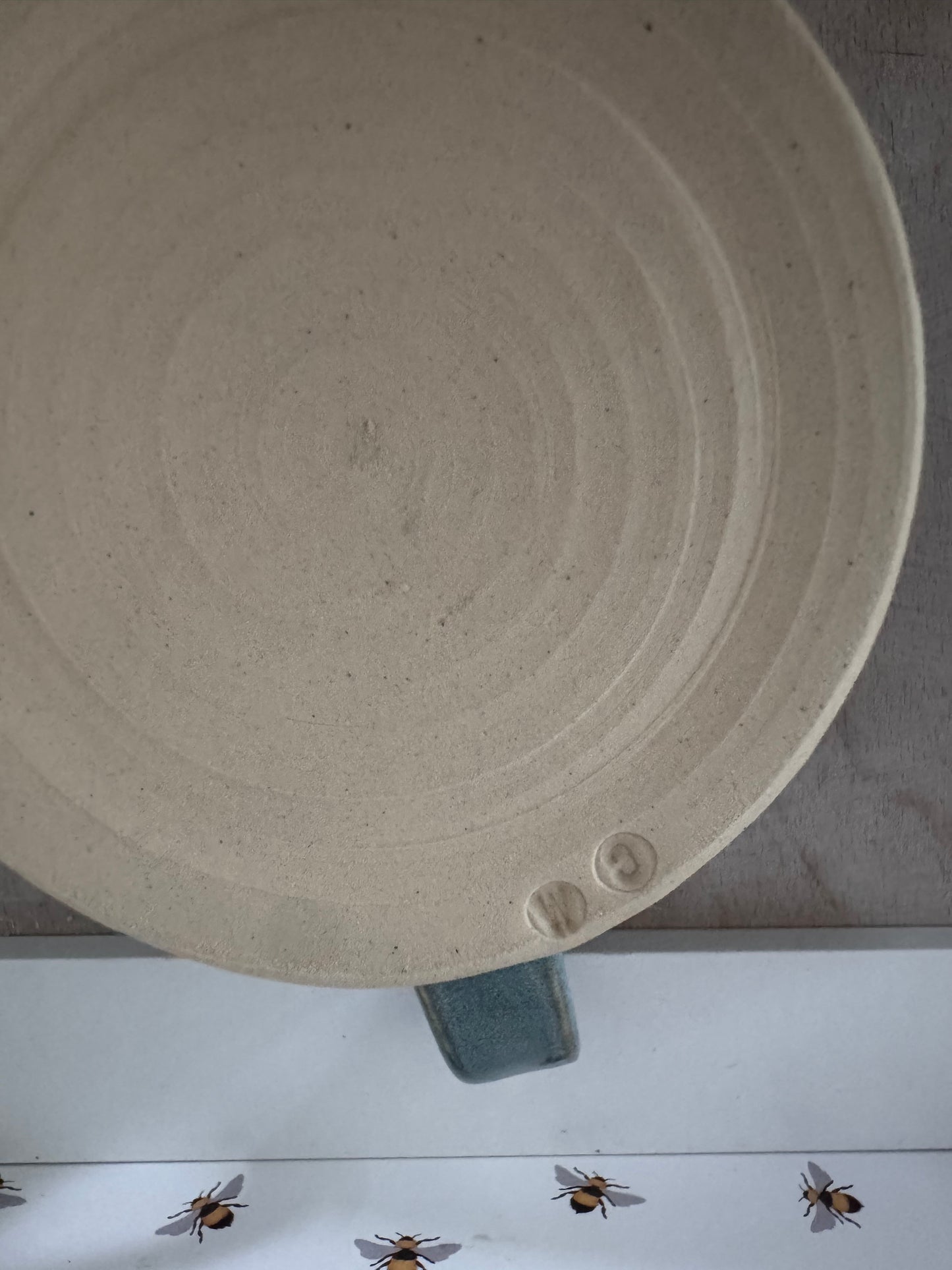 A mug (pale turquoise)