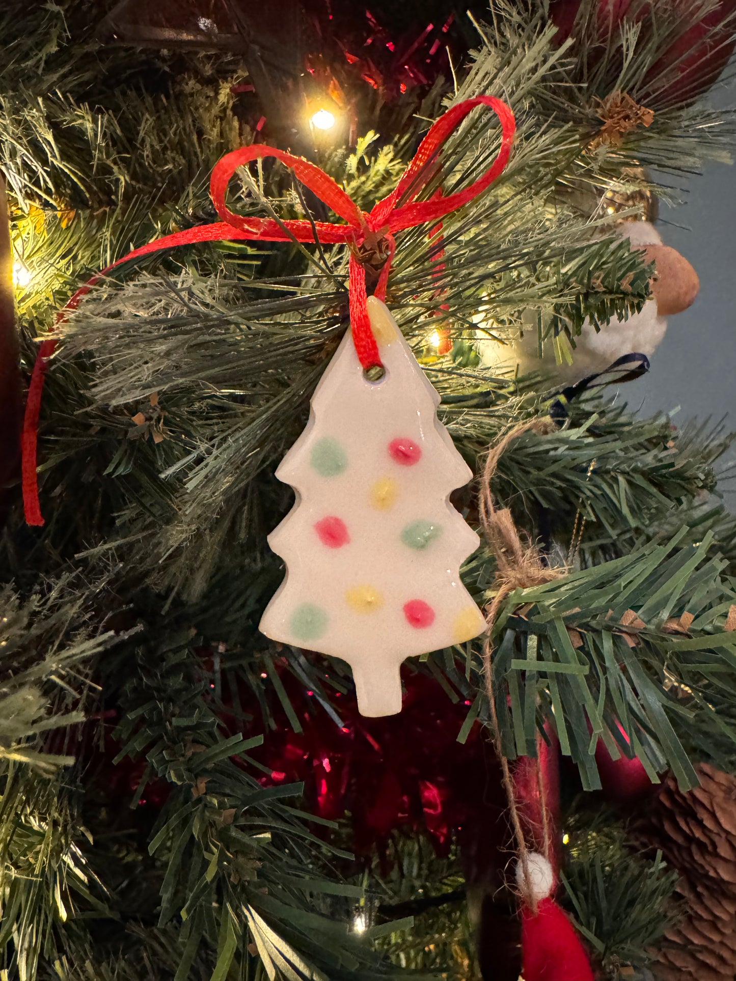 Christmas decorations (pair)