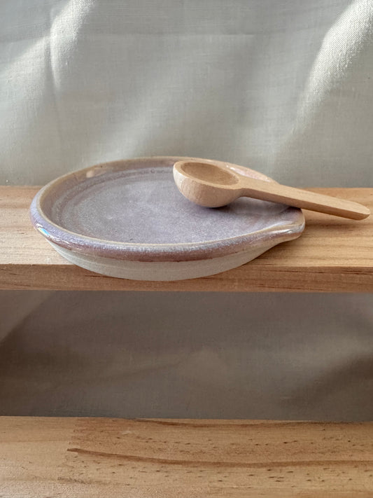 Spoon rest (pale purple)
