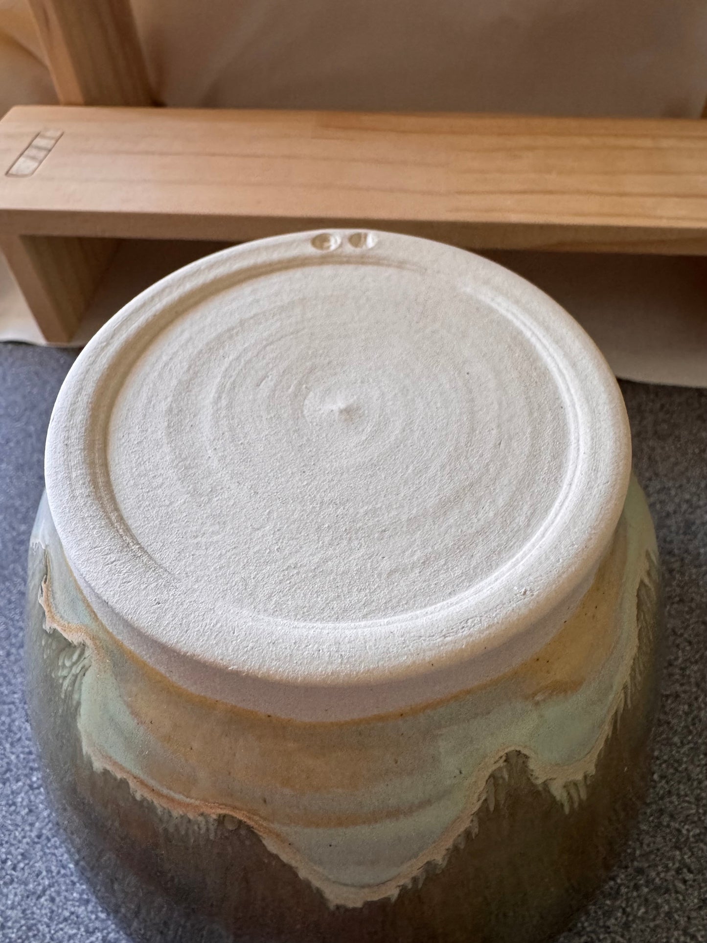 Bowl (greeny/ browny)