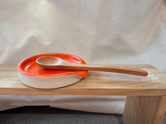 Spoon rest (bright orange)