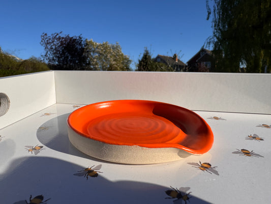 Spoon rest (bright orange)