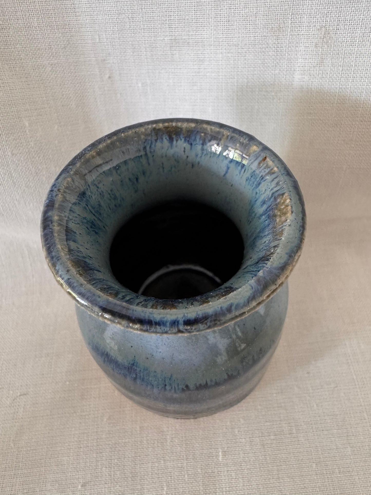 Bud vase (blue-grey)
